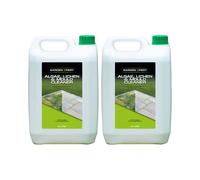 Garden Xpert Algae, Lichen & Mould Concentrate Cleaner | 5 litre (2 Pack) | Suitable for Patios, Roofs, Decking | Lasting Protection | Huge 250m2 Coverage Per 5l