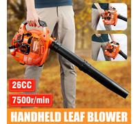 Garden Yard Handheld Petrol Leaf Blower Powerful 26cc 2-Stroke Air Cooled Engine