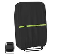 Garden Zero Gravity Folding Chair Covers, 600D Patio Reclining Chair Cover Waterproof 1 Pack, Outdoor Patio Sun Lounger Cover With Storage Bag, 72Wx16Dx110Hcm