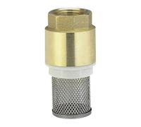 GARDENA 07220-20 Foot Valve Brass 26.5mm G3/4 Stainless Steel Strainer