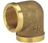 GARDENA 07283-20 Brass Elbow For Pipe/Hose 24.2mm IT/26.5mm OT
