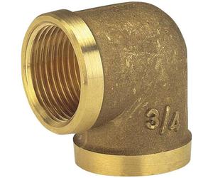 GARDENA 07283-20 Brass Elbow For Pipe/Hose 24.2mm IT/26.5mm OT