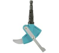 GARDENA combisystem Patio Weeder: Weed scraper for removing moss and weeds in paving joints, hardened stainless steel blade with double-sided gri
