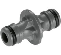 Gardena ORIGINAL Double Ended Male Hose Pipe Connector 1/2" / 12.5mm Pack of 1
