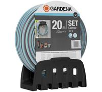 GARDENA 18005-50 Hose wall holder 20 m 1/2" set for garden hose st...