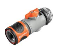 GARDENA 18253-50 Premium Waterstop Hose Connector 13-15mm Metal-Pl...