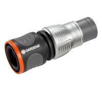 GARDENA 18255 Premium Hose Connector 13-15mm Metal-Plastic Design New & Sealed
