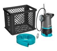 Gardena Flood Protection Set 20000 Basic Pumps: Flooding Protection Set, High Capacity, Combined Dirty and Clean Water Pump, Automatic Activation, Reliable Water Drainage (9019-47)