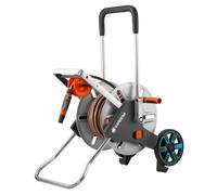 GARDENA 25m CleverRoll Metal Hose Reel Set in Teal | Size: 1 Pack Gardena Teal 1 Pack