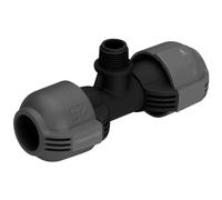 Gardena 25mm x 1/2-inch T-Piece Male Thread - Grey