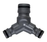 GARDENA 2834-20 Profi-System Y-Reducer Hose Connector Plastic Two ...