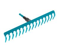 GARDENA 3179-U combisystem rake: width rake with 16 tines ideal garden accessories for raking, weed removal and for working the soil, working width 41