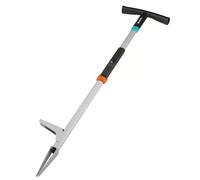 Gardena Weed Puller for efficient removal of tares, with release mechanism, made of hardened steel, plastic coating (03518-20)
