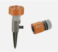 GARDENA 4 Pattern Sprinkler Twist 2068-20 | Lawn & Garden Irrigation + Connector