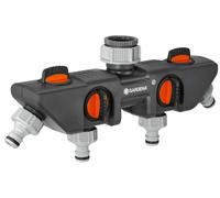 Gardena 4 Way Distributor for Up to 4 Devices at the Water Tap