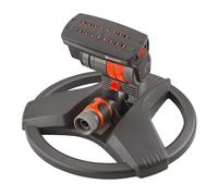 GARDENA 84-BZMX ZoomMaxx - 2400 Sq Ft, Fully Adjustable Sprinkler on Weighted Base for Flexible, Leak Proof and Precise Watering, Compatible with Any