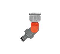 Gardena Elbow Joint Grey Plastic G Thread Aquastop Connector (Dia)40mmx