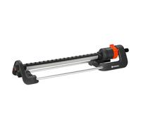 Gardena Aqua L rectangular oscillating sprinkler: Lawn sprinkler for watering areas of 120?280 m?, range 8?16 m, spread max. 16 m, built-in metal