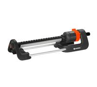 Gardena Aqua M rectangular oscillating sprinkler: Lawn sprinkler for watering areas of 110?250 m?, range 8?18 m, spread max. 14 m, built-in metal