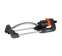 Gardena Aqua S oscillating sprinkler: Lawn sprinkler for watering areas of 90?220 m?, range 7?17 m, spread max. 13 m, built-in metal filter (18700-20)
