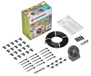 Gardena AquaBloom 13300-20 Automatic Solar Irrigation Solution - Drip Watering - Maximum Capacity of 20 Plants - Programmable