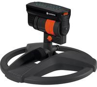 GARDENA AquaZoom Compact Oscillating Sprinkler, Black