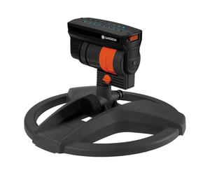 Gardena AquaZoom compact rectangular oscillating sprinkler: Sprinkler for watering areas of 9?216 m?, range 3?18 m, spread 3?12 m, built-in filter