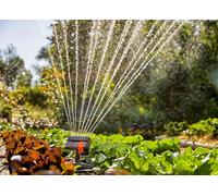 Gardena AquaZoom Sprinkler 9 m² - 216 m² Built-in Filter, Range 3-18m Compact