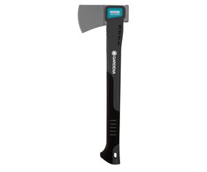 GARDENA Axe 1000 A: Small Axe For The cases Of Small Trees, Deliming And Splitting Wood, Special Coating, 45 cm (8714-48), Black/Grey