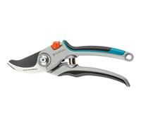 GARDENA Alu Garden Secateurs B/L: Gentle pruning shears with bypass blade for branches and twigs of up to 25 mm in diameter, robust aluminium handles,