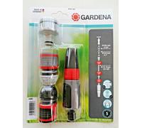 GARDENA - Basic Starter Garden Water Hose Spray Set - 18295