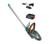 Gardena Battery Hedge Trimmer ComfortCut 50/18V P4A Ready-To-Use Set: Ergonomic, Blade geometry, Lightweight, Charge status, Cordless (14730-20)