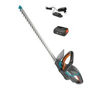 Gardena Battery Hedge Trimmer ComfortCut 60/18V P4A Ready-to-Use Set: Ergonomic, Blade Geometry, Lightweight, Charge Status, Cordless (14731-20)