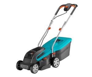 Gardena Battery Lawnmower PowerMax 32/36V P4A Without Battery: Lawnmower for lawns up to 200 m², 32 cm Cutting Width, 30 l Collector Volume, Cutting Height 20-60 mm, Cut and Collect System (14621-55)
