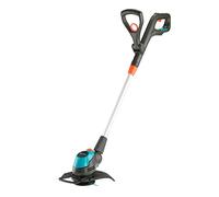 Gardena Battery Trimmer EasyCut 23/18V P4A without battery: Lawn trimmer with 230-mm cutting diameter, adjustable handle, plant guard and shaft angle adjustment (14700-55)