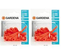 Gardena Blade RotorCut: Blade for Lawn Trimmers and Battery Trimmer, Plastic Knives, Easily able, 20 (5368-20) (Pack of 2)