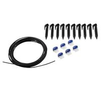 Gardena Boundary Wire Repair Kit for All Gardena Robotic Lawnmowers, 5m Cable, 10 Hooks, 6 Connectors, UV Resistant, Black/Grey (04059-60)