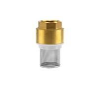 GARDENA Brass foot valve: check valve, 42 mm (1 1/4 ") - Threaded For Connection to The Pump , Including The strainer, The Valve Plug and seal