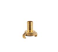 Gardena Brass Quick-Connect Hose Piece: Tube Adapter for 19 mm (3/4 Inch ) - Hos