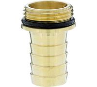 GARDENA Brass socket: Brass Fitting For foot and Intermediate Valves, Suitable For 19 mm (3/4 ") - Tubing (7250-20)