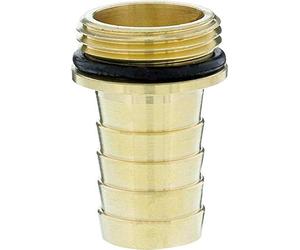 GARDENA Brass socket: Brass Fitting For foot and Intermediate Valves, Suitable For 19 mm (3/4 ") - Tubing (7250-20)
