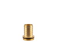 GARDENA Brass socket: Brass Fitting For foot and Intermediate Valves, Suitable For 32 mm (1 1/4 ") - Tubing (7252-20)