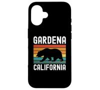 Gardena California South Los Angeles 310 424 Inglewood Bear Case for iPhone 16