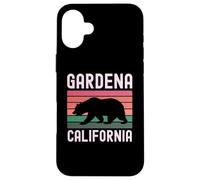 Gardena California South Los Angeles 310 424 Inglewood Bear Case for iPhone 16 Plus