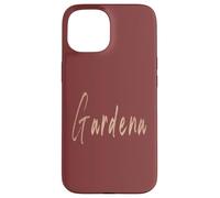 Gardena California Vintage elegant design Case for iPhone 15