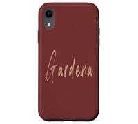 Gardena California Vintage elegant design Case for iPhone XR