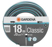 Gardena Classic Hose 13 mm (1/2 inch), 18 m: Universal Garden Hose Made of Sturdy Cross Fabric, 22 bar Bursting Pressure, UV and Frost-Resistant,