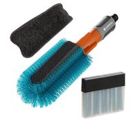 Gardena Cleansystem Bike Wheel Pram Cleaning Brush & Sponge Shampoo Sticks