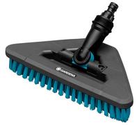 Gardena Cleansystem Handle Brush Hard Flex Corner Angled Large Patio Cleaning