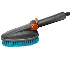 Gardena Cleansystem Handle Hand Brush Soft Flex Hard Corner Angled Shampoo